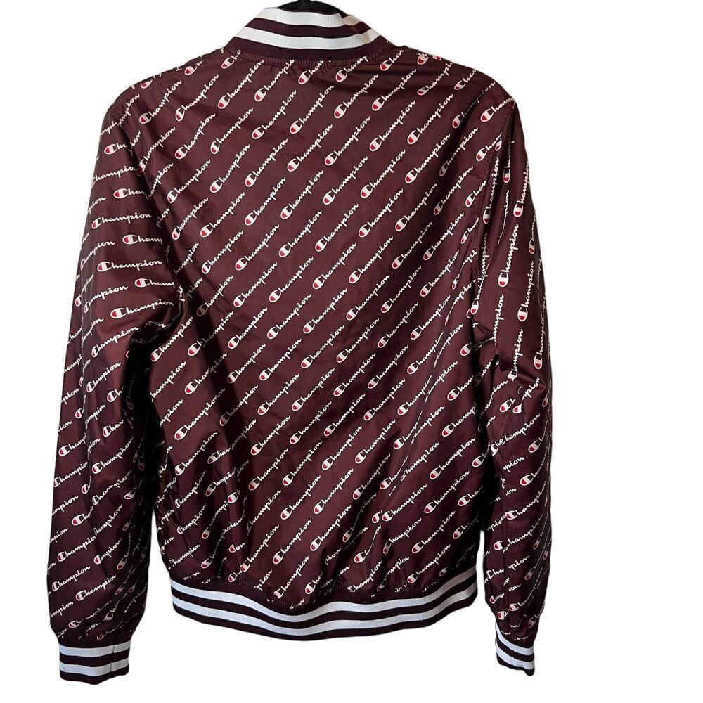 Champion Diagonal Script Satin Varsity Baseball M… - image 7